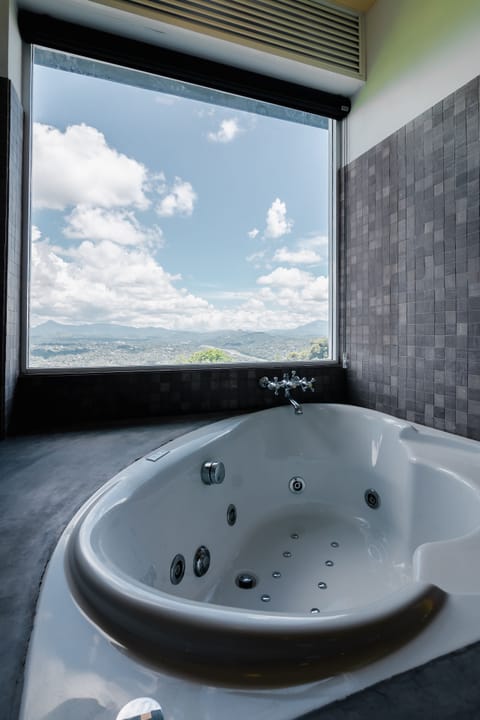 Private spa tub