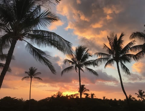 One of many sunsets seen from our lanai.