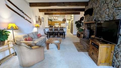 Beaver Creek West Condo #16 living room & kitchen