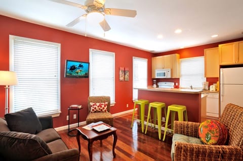 Secondary Kitchen and Living Area