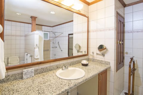 Full Suite | Bathroom | Combined shower/tub, free toiletries, hair dryer, bidet
