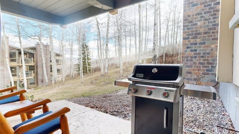 Ski-in/ Ski-out Patio with Grill