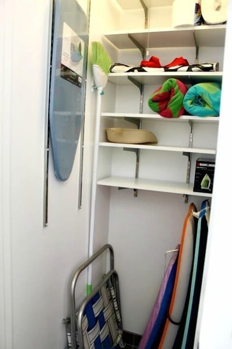 Your own personal storage room can be found in the laundry room.
Storage area contains boogie boards, beach chairs and umbrella.
You have a personal storage area