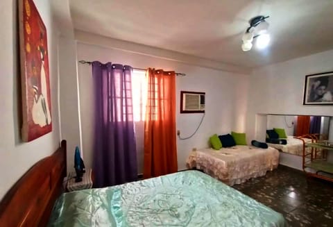 Basic Double Room, Multiple Beds, Non Smoking | Minibar, iron/ironing board, bed sheets