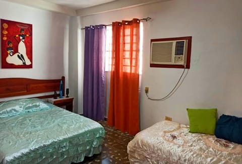 Basic Double Room, Multiple Beds, Non Smoking | Minibar, iron/ironing board, bed sheets