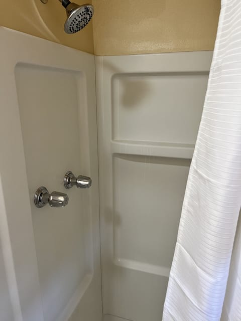 Room, 1 Queen Bed | Bathroom shower