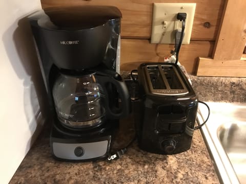 Coffee maker and Toaster