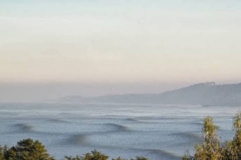 20' Hexagon Giant Waves rolling in off the Pacific. Photo taken from pent's deck