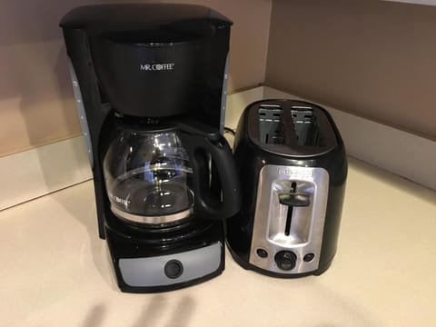 Coffee Maker and Toaster