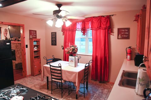 Another view of the kitchen