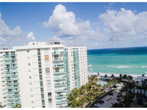 Atlantic ocean beach views from balcony.