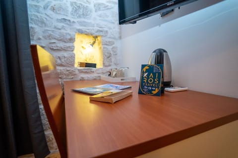 every bedroom comes with a mini fridge, a kettle, AC, ensuite bathroom