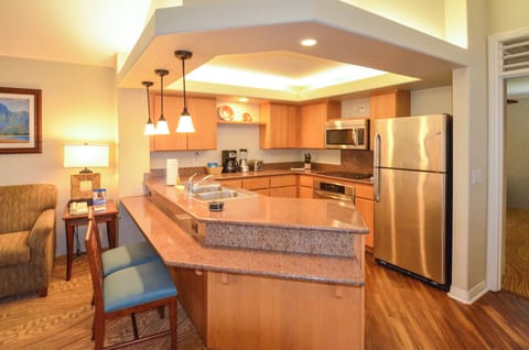 Fully equipped kitchen