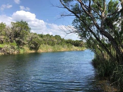 Check ahead with us about the water levels in the seasonal creek on the property. When the water's up, it's an amazing place to swim and practice catch-and-release fishing!