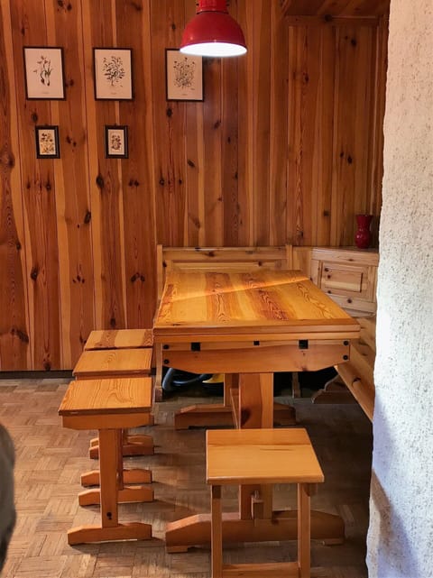 Apartment for rent in Madonna di Campiglio, lunch area