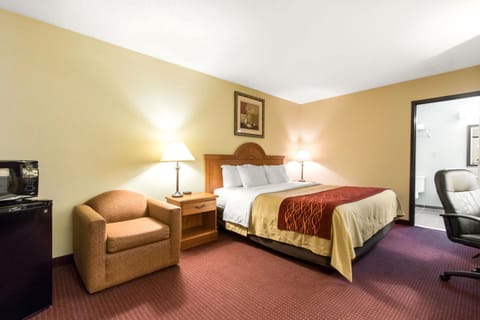Standard Room, 1 King Bed, Non Smoking | 1 bedroom, in-room safe, desk, iron/ironing board