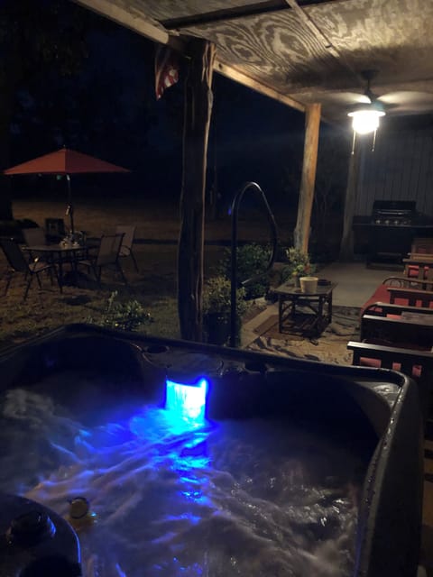 Total privacy relaxing on your front porch.