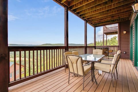 Large private deck