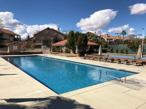 Family Pool. Heated. Open President's Day weekend through Thanksgiving weekend.