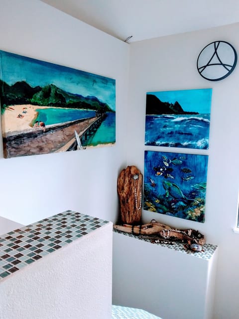 Stairs case inside the villa