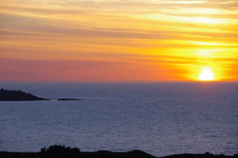 Sunset from the patio