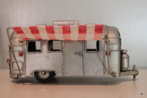 When your friends find out you like vintage trailers :)