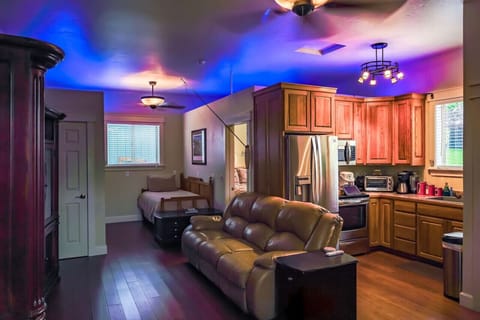 Living space with open floor plan