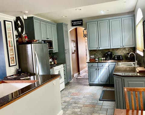 KITCHEN FROM BACK DOOR