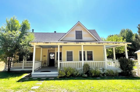 The Farmhouse as you enter with Winery property.