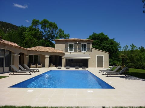 Swimming pool terrace