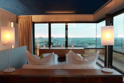 Suite with King Bed | Premium bedding, minibar, in-room safe, desk