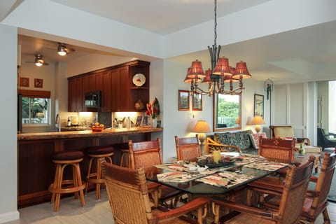 Entertainment space perfect for family gatherings.