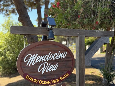 Sign in front of the property.