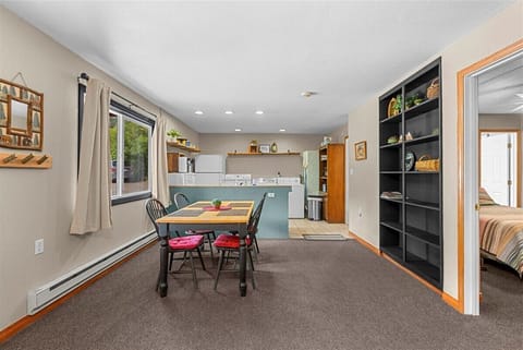 Cottage dining table and kithchen