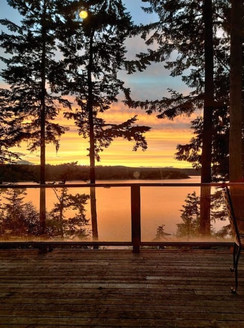 View from Living Room at Sunset