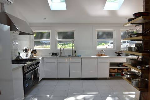 You'll love preparing food in this spacious, modern, light filled space.
