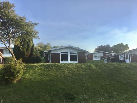 Chalet view from car park