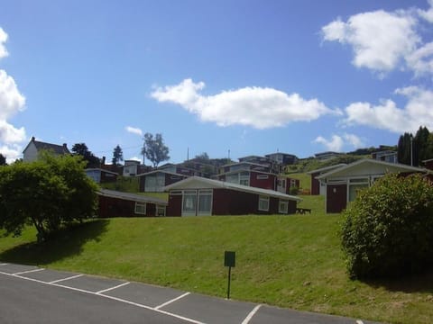 The chalet with parking facilities