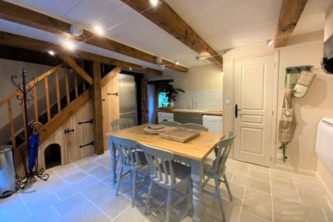 Priory gite's country kitchen