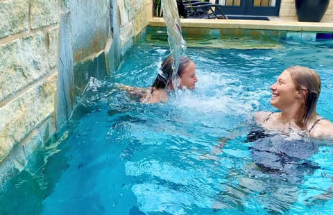 Agua Bonita - Swim under the wide arch of the waterfall - it's spectacular!