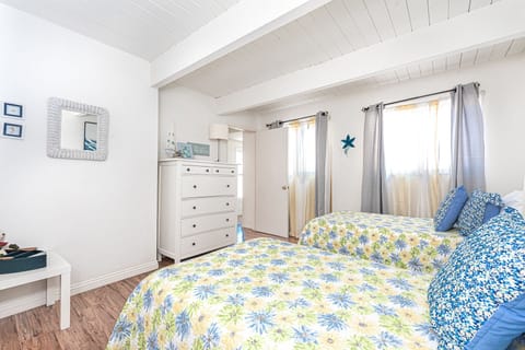 Bedroom #2 is located upstairs and includes 2 twin beds.
