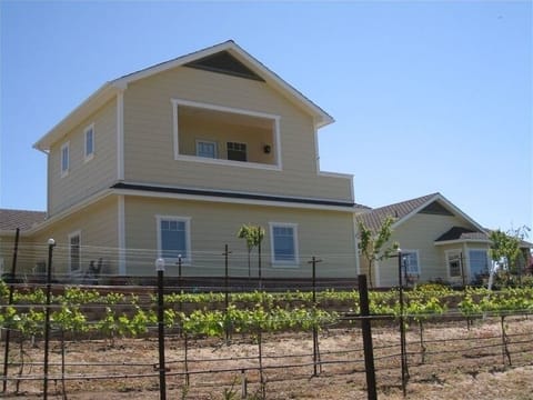 The Guest House is privately located on the second floor of this building.