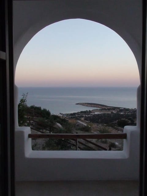 After the sun has set view from the patio