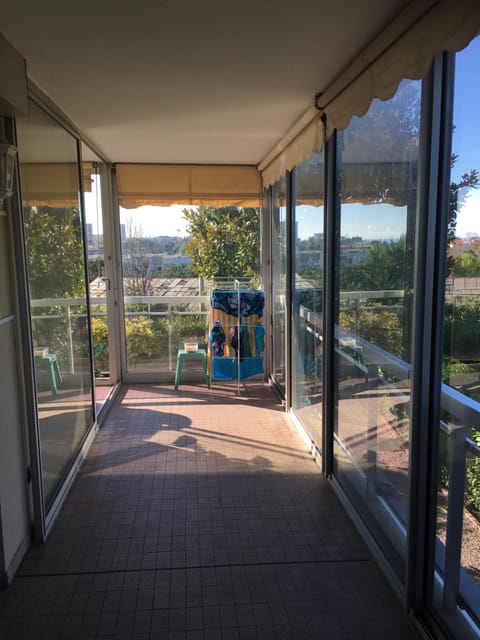 balcony from kitchen