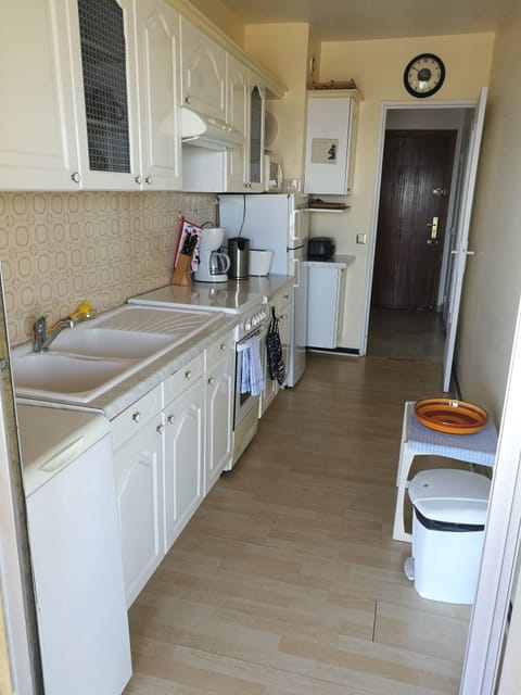 Kitchen viewed from balcony