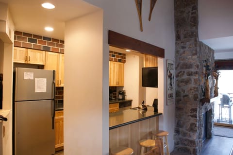 Galley kitchen. BreakawayWest #353. Vail, Colo. @vaillodging