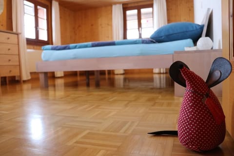 Large bedroom with double bed ...