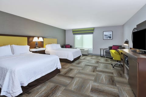 Room, Multiple Beds, Accessible, Bathtub | Premium bedding, down comforters, pillowtop beds, desk
