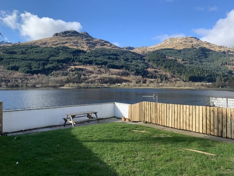 View of Arrochar Alps from your private and secure garden 