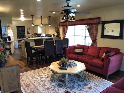 Cooks love the setup at Rocky River! "The kitchen is well stocked with cooking essentials, better than any other Airbnb I've been to," our recent guest Shannon told us.